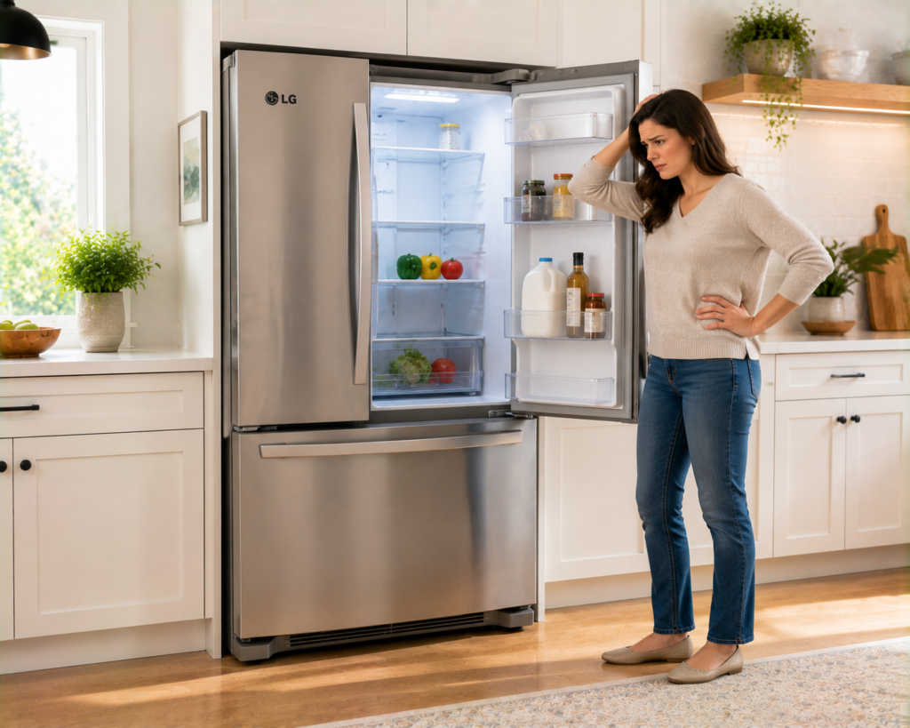 lg fridge not cooling