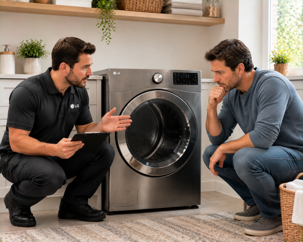 lg dryer repair cost