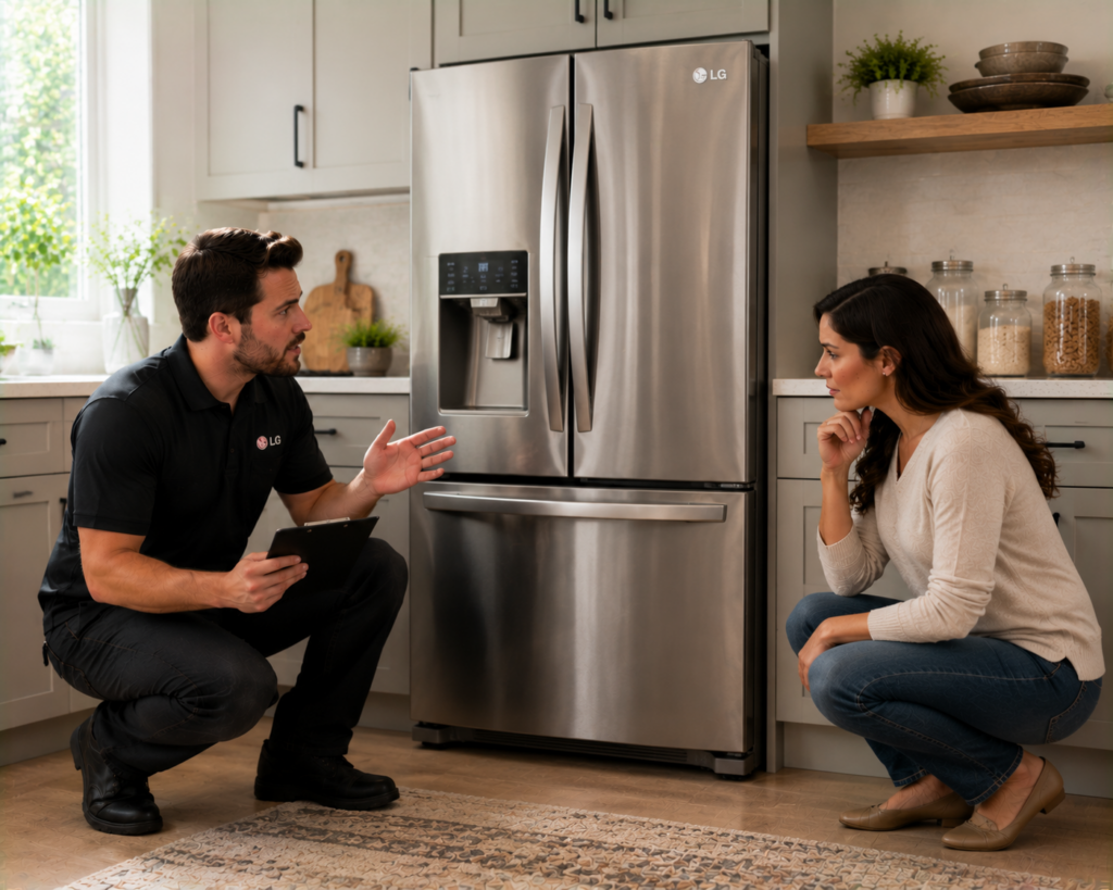 lg fridge repair cost