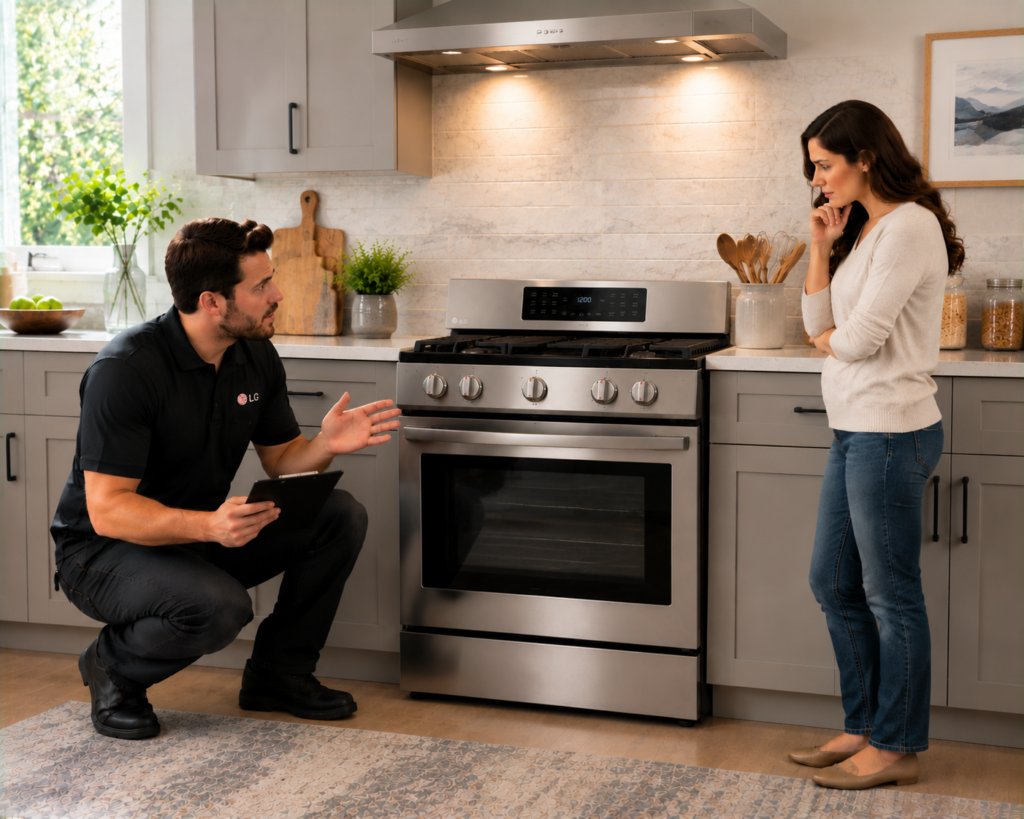 lg oven repair cost