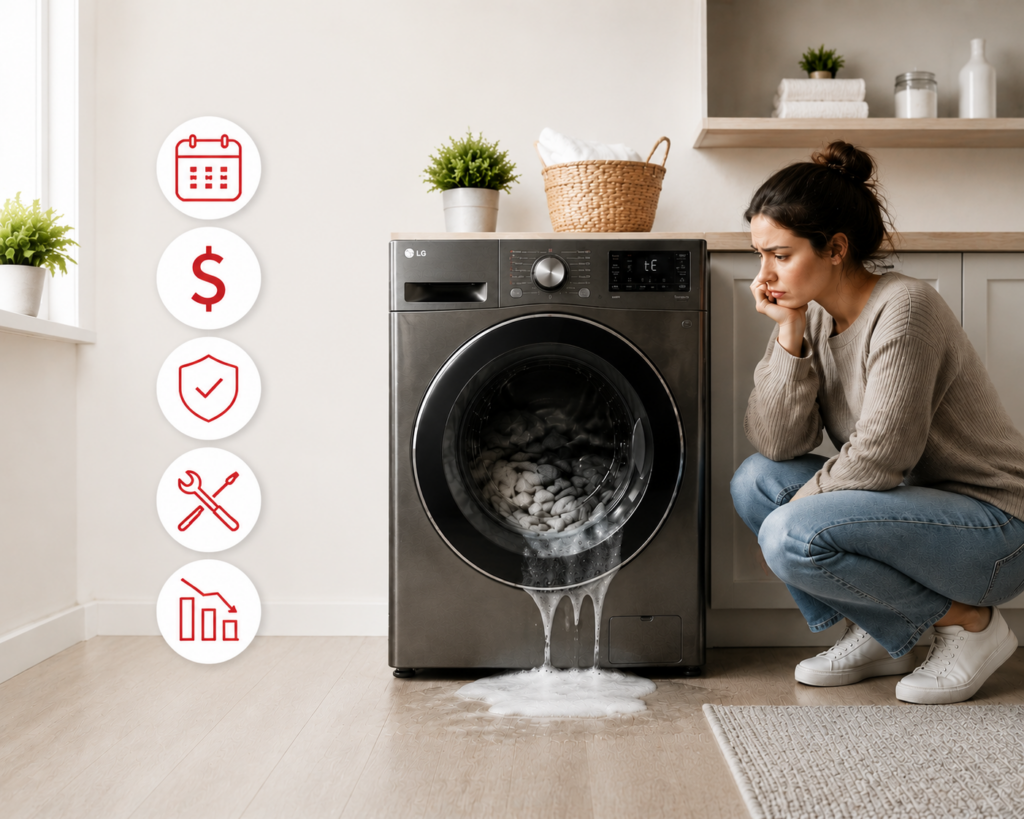 when to replace lg washer
