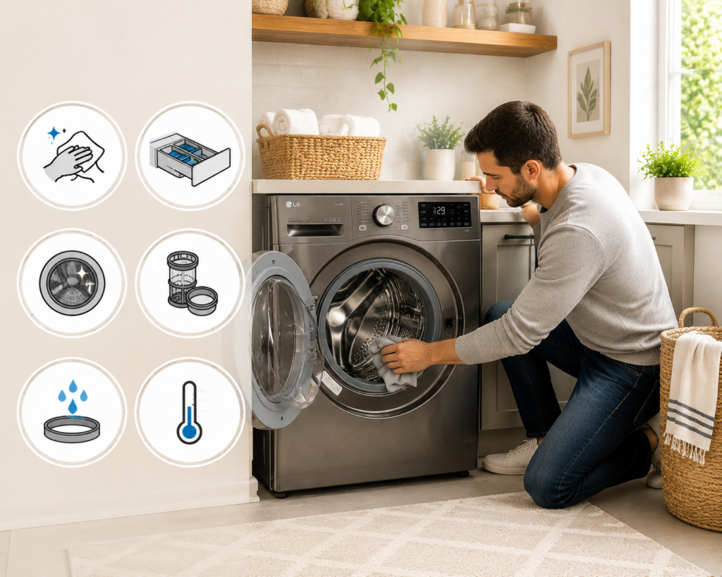 lg washer maintenance